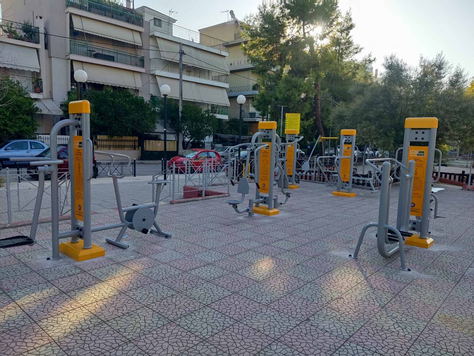 Υπαίθρια όργανα Μπομποτίνου