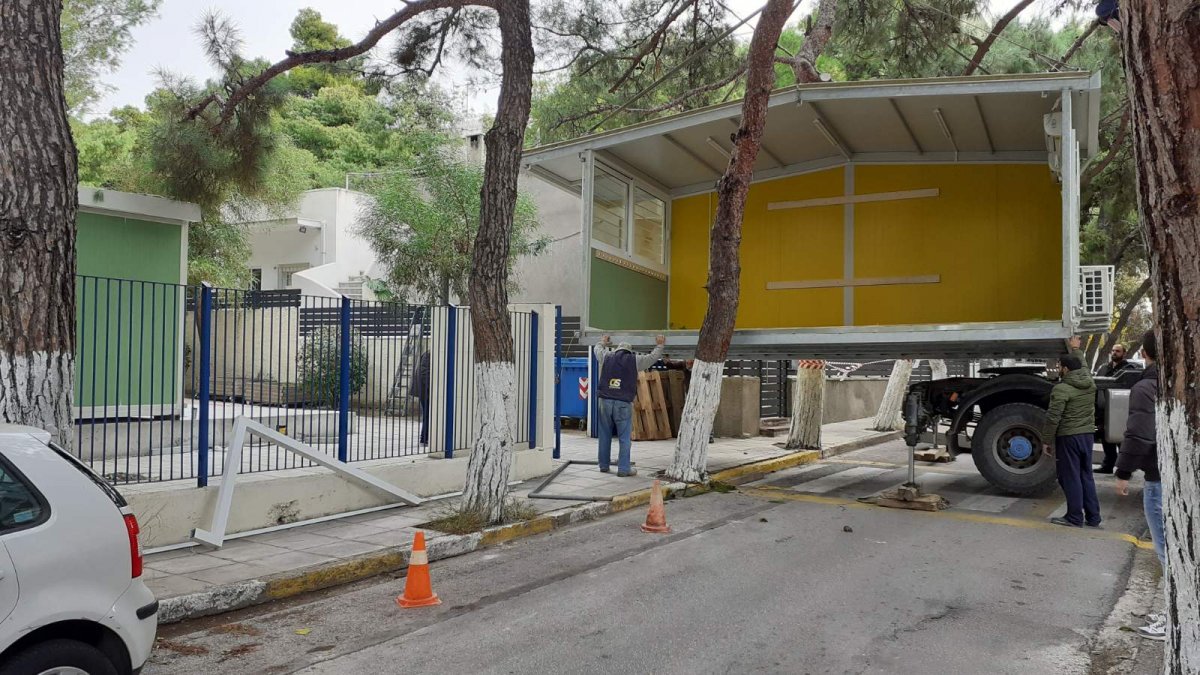 Ο Δήμος Ηρακλείου Αττικής τοποθέτησε τις απαιτούμενες αίθουσες για την κάλυψη της δίχρονης προσχολικής εκπαίδευσης