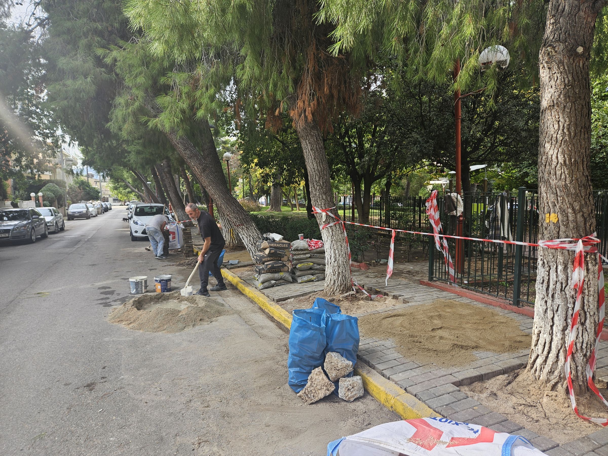 Πεζοδρόμια Μακεδονίας 2025-10