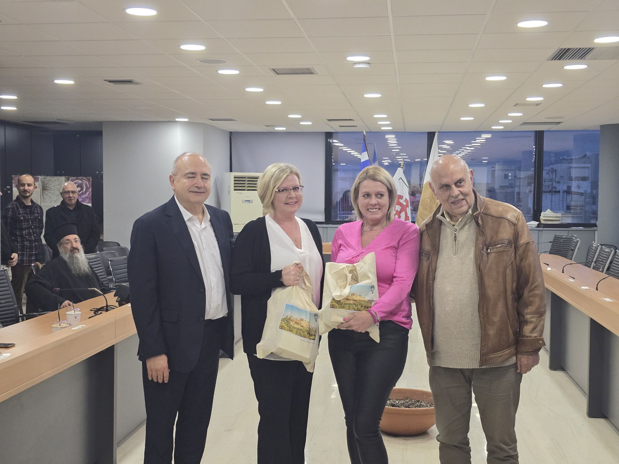 Ανακήρυξη επίτιμου δημότη Gunther Knoblauch (2