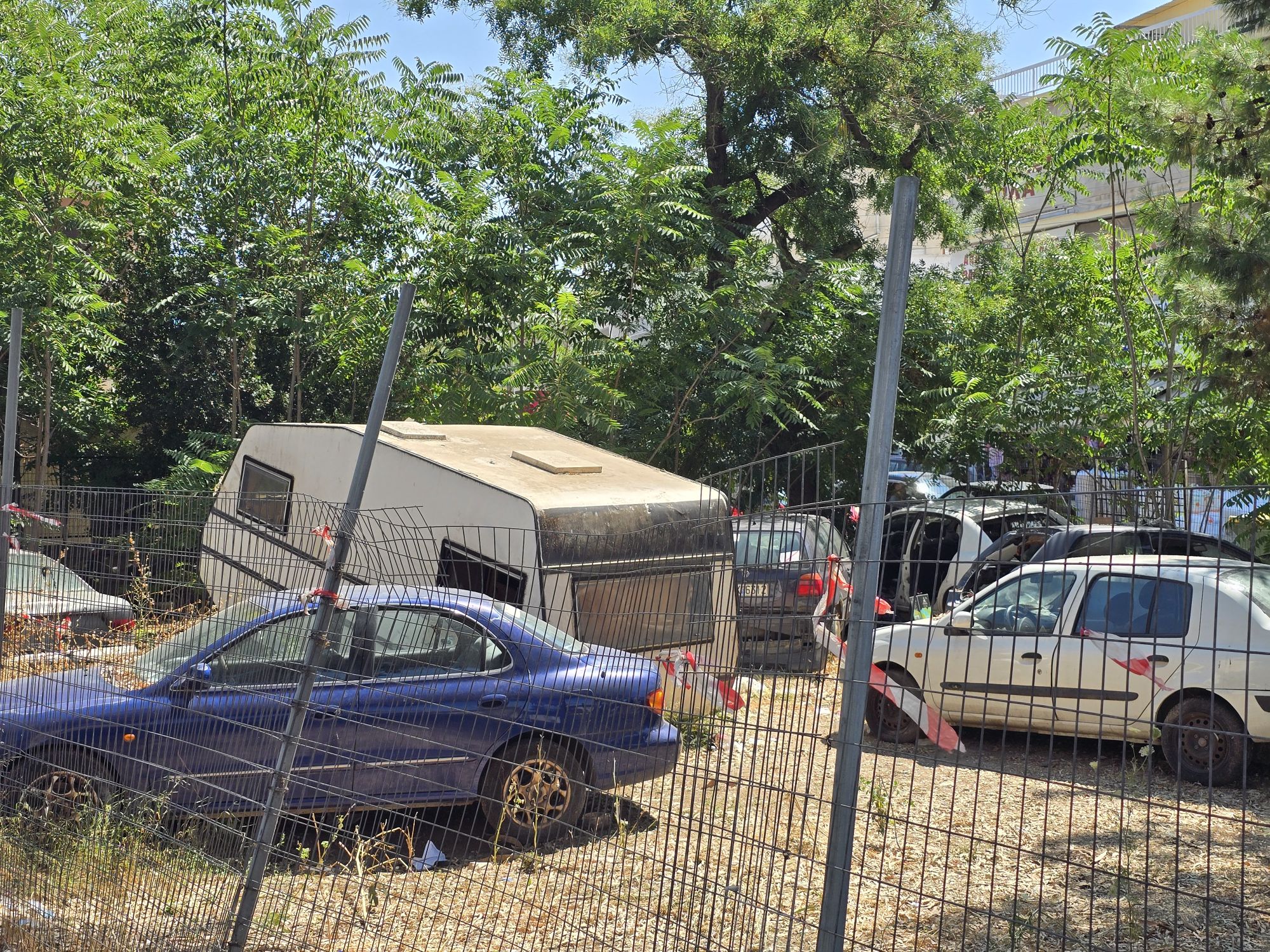 Καθαρισμός οικοπέδου Ζεφύρου πριν