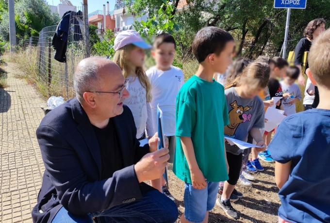 Δήμος και 14ο Δημοτικό Σχολείο δημιουργούν ένα ακόμα πάρκο τσέπης στο Ηράκλειο Αττικής