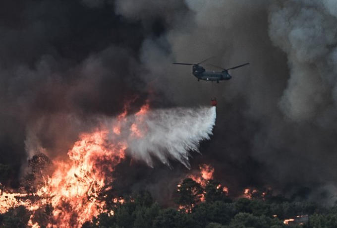 Συγκέντρωση ειδών πρώτης ανάγκης & βοήθεια στις πυρόπληκτες περιοχές