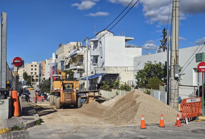 Αντικατάσταση αποχέτευση οδός Κύπρου