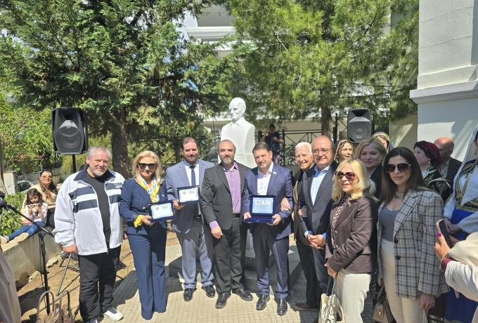 Αποκαλυπτήρια προτομής Καζαντζάκη